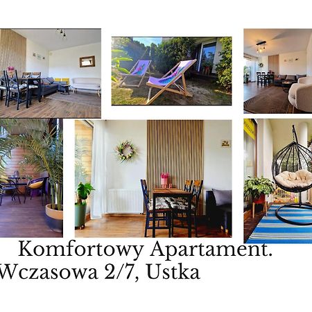 Komfortowy Apartament Dwupokojowy Z Tarasem I Garaz Устка Екстериор снимка